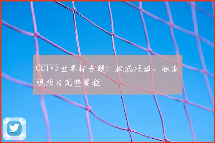 CCTV5世界杯专题：权威报道、独家视频与完整赛程
